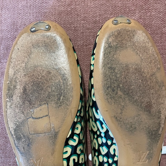 Louis Vuitton Stephen Sprouse ballet flats. MA1100 Size 40/10 VGUC - Picture 8 of 12